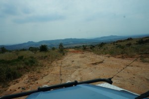 .. and the oil trail went on and on and on and ..